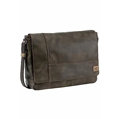 Bild av camel active Laos axelväska för män, BRUN, 40x13x28, 000441