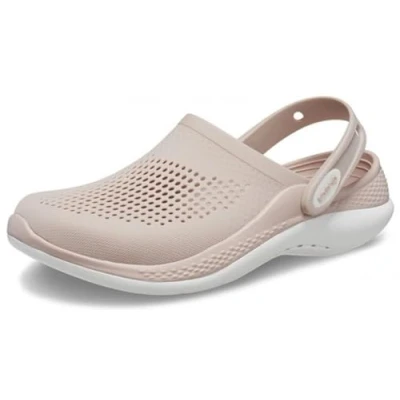 Bild av Crocs LiteRide 360 Clog unisex vuxen Träskor, Rosa lera vit, 42/43 EU