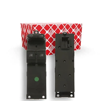 Bild av FEBI BILSTEIN 38640 Interrupteur, lève vitre Garniture de porte, du côté conducteur SKODA: Fabia I 5 portes, 1 Combi, Octavia portes