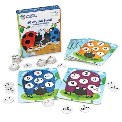Bild av Learning Resources 10 On The Spot! Tio Ram Spel