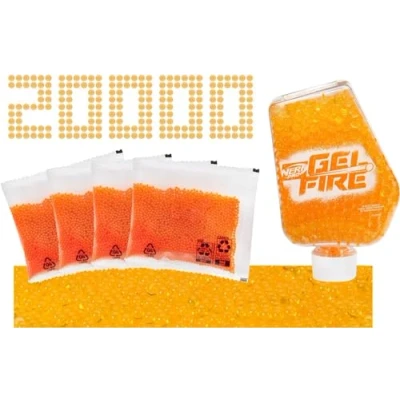 Bild av NERF Pro Gelfire Refill, 20,000 Dehydrated Rounds, 1x 800 Round Hopper, Use Blasters, Ages 14 &amp; Up