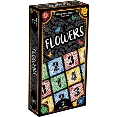 Bild av Asmodee Actarus Editions Flowers brädspel kortspel barn, vuxna och familjespel Från 7 år 1 till 4 spelare 20 min Svensk version