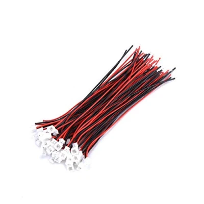 Bild av PUSOKEI 20 set/pack Micro JST 1,25 mm 2 stift/3 stifts hane och hona anslutningsplugg med ledningskablar, för kretskort (2 stift)