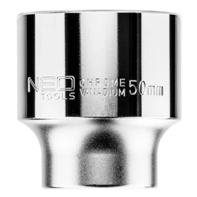 Bild av NEO TOOLS 08 315 Clé à douille 3/4 3124 50 mm Acier chrome vanadium hexagonale