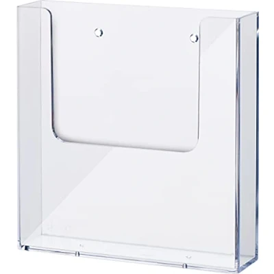 Bild av helit H2350102 väggbroschyrhållare, &quot;the help wall&quot;, 1 x DIN A5 hög, transparent