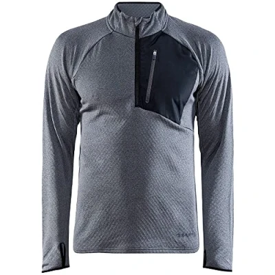 Bild av Craft Mäns Core Trim Thermal Mellanlager M, Dk Grey Melange, M