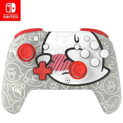 Bild av PDP Nintendo Switch Rematch GLOW Wireless Controller Boo Hoo With motion, 600mAh battery