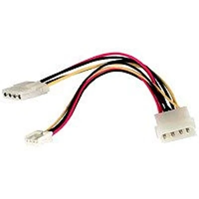Bild av Equip strömkabel Y kabel 1 x 13,3 cm &gt; 2 St/Bu 0,20 m polypåse