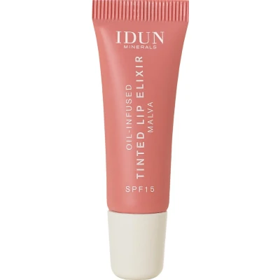 Bild av IDUN Minerals Oilinfused Tinted LIP Elixir Läppbalsam, Storlek: 8 ml, Malva coral beige