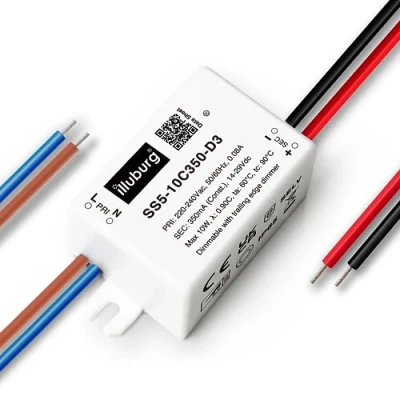 Bild av illuburg LED transformator dimbar Triac 350 mA konstant ström 5 W 10 strömförsörjning driver