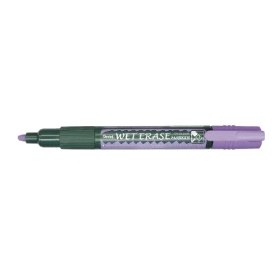 Bild av Pentel SMW26 VO Wet Erase Markör, kritmarkör, våttorkbar, kilspets, 1 st, lila