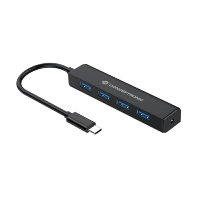 Bild av Conceptronic CTC4USB3 USB 3.1 (3.1 Gen 2) Type C 5000 Mbit/s nav (USB typ C, 3.0 1) A, Mbit/s, 0,15 m Kina, USB)