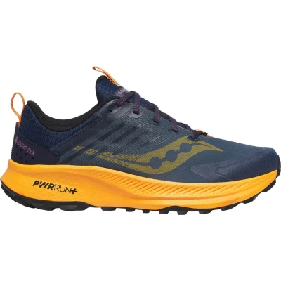 Bild av Saucony RIDE TR2 GTX Löparskor terräng, Storlek: 41, Navy/peel Textil/syntet