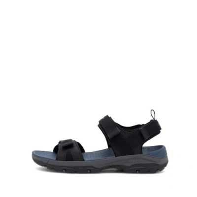 Bild av Skechers herr TRESMEN sandaler, Black Mesh/Syntetisk, 6.5 UK, Svart nät syntetisk, 40 EU