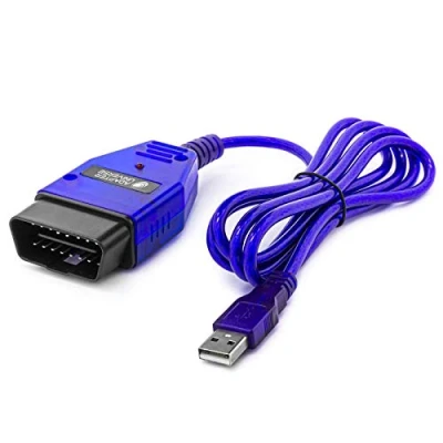 Bild av Adapter Universe OBD 2 II Diagnostik kabel, Blå, 10 x 5 cm