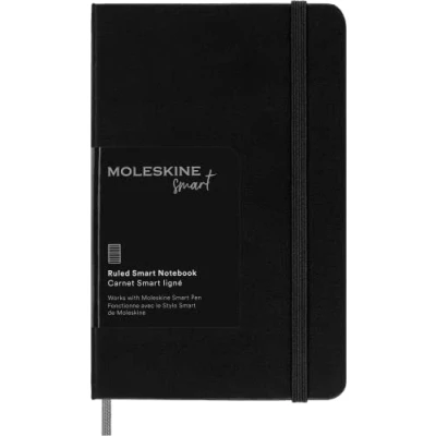 Bild av Moleskine Smart Notebook, Pocket, Ruled, Black, Hard Cover (3.5 x 5.5)