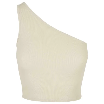 Bild av Urban Classics Cropped Asymmetric Linne, Storlek: 4XL, Softseagrass