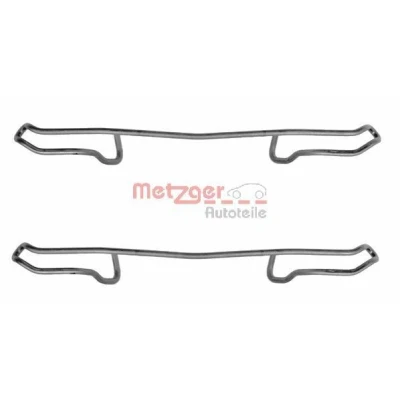 Bild av METZGER 109 1100 Kit d&#039;accessoires, plaquette de frein à disque OPEL: Calibra A, Kadett E Berline, Astra F CC