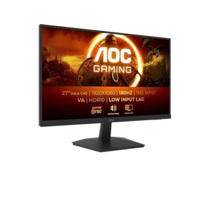 Bild av AOC Gaming 27G15N2 27&quot; FHD skärm 180 Hz, 1 ms, AdaptiveSync (1920 x 1080, 2 HDMI, DisplayPort) svart