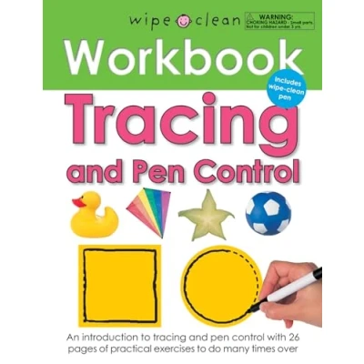 Bild av Wipe Clean Workbook Tracing and Pen Control: Includes