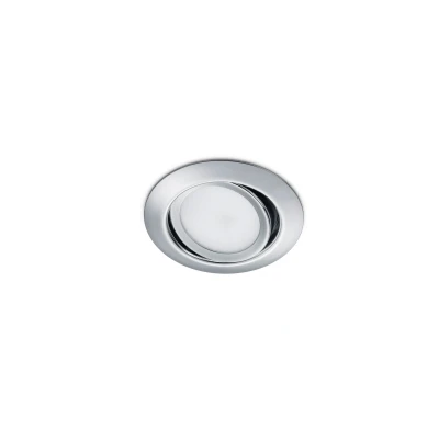 Bild av Trio Lighting Rund LED inbyggnadsspot Rila i krom