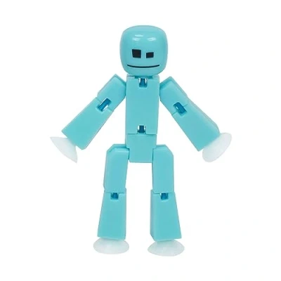 Bild av Zing StikBot Single Pack Inkluderar 1 Samlarobjekt actionfigurer och tillbehör, Stop Motion Animering, Åldrar 4 uppåt (isblå)