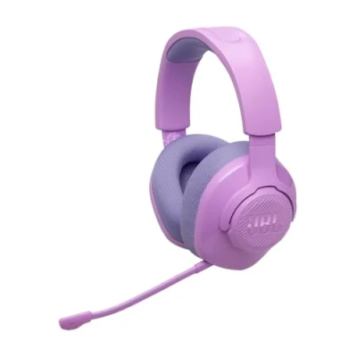 Bild av JBL Quantum 360 Wireless Trådlöst over ear gaming headset, dubbel trådlös anslutning via 2,4 GHz &amp; Bluetooth, avtagbar mikrofon med tyst läge, QuantumSURROUND Sound Signature, 22h speltid, lila