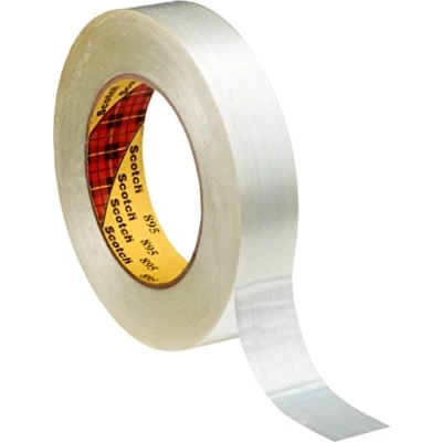 Bild av 3M Scotch filamenttejp, 895, 19 mm x 50 m, 0,15 mm, transparent (förpackning med 48)