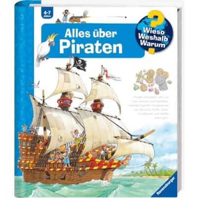 Bild av Wieso? Weshalb? Warum?, Band 40: Alles über Piraten: uber Piraten