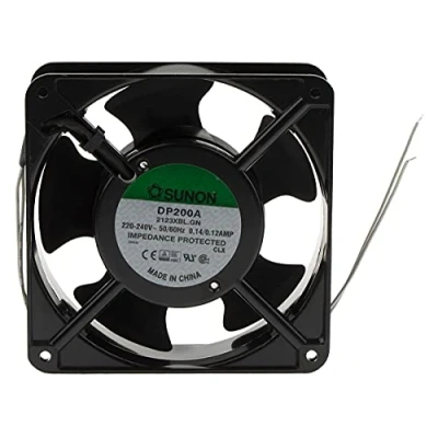 Bild av Sunon fläkt 120 x 38 mm DP200A2123XBL AC 230 V 2850 varv/min 45 dBA kullager 2 trådar