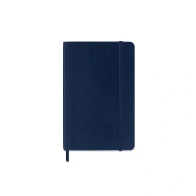 Bild av Moleskine Anteckningsbok Pocket Blankt Mjukt Omslag Safirblå