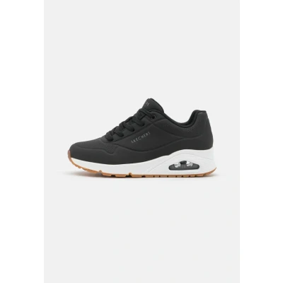 Bild av Skechers Wide Fit UNO Sneakers black, Storlek: 41, Black Pu