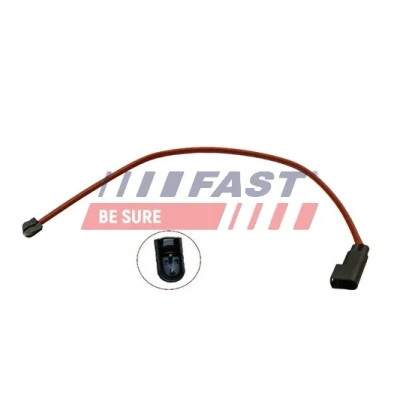 Bild av FAST FT32601 Usure Des Plaquettes De Frein Essieu arrière FORD: Transit Custom V362 Van, Minibus, Tourneo Minibus