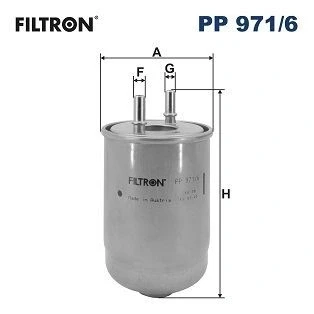 Bild av Bränslefilter Filtron PP971/6