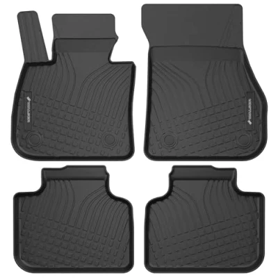 Bild av WALSER 100075 Set med golvmatta TPE (termoelastisk elastomer) svart BMW: X1, X2