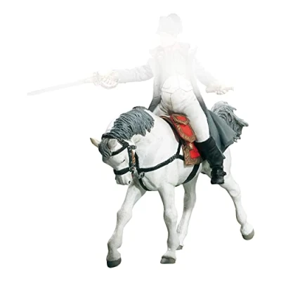 Bild av PAPO Handmålade Historiska figurer Napoleons häst 39726 samlarbar för barn Lämplig pojkar och flickor från 3 år
