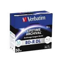 Bild av 1 x 5 Verbatim M Disc BD R Blu Ray 50GB 6X hastighet, juvelfodral