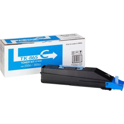 Bild av Kyocera TK 865C Toner CYAN kit Blå