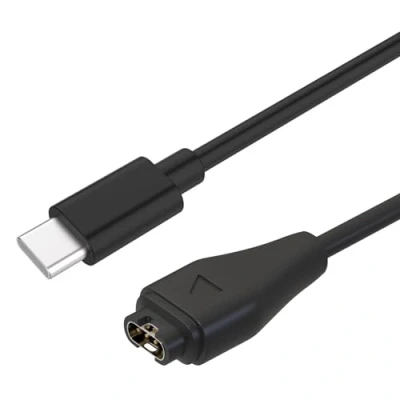 Bild av kabelladdare usb c kompatibel med Garmin Fenix 8/E/7/7S/7X/6/6S/6X/5/5S/5X/Forerunner 935/945/955/965/45S/245/255/265/165/Approach S10/S40/S60/X10/Quatix/Vivomove PHONILLICO