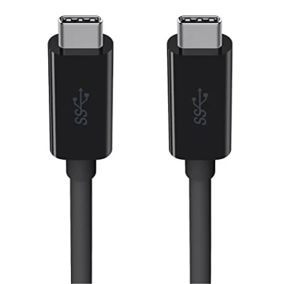 Bild av Belkin F2CU049bt2M BLK USB C till Kabel, Svart 2 m