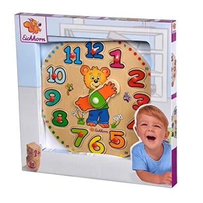 Bild av Eichhorn Simba 100005456 inlärningsklocka