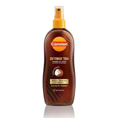 Bild av Carrot Intensive Tanning Oil SPF 0, 200 ml garvning accelerator med morötter och kokosoljor Vegan garvningsolja kokosdoft