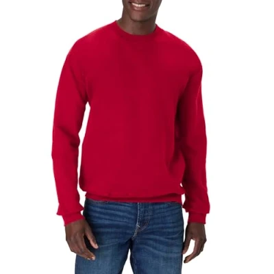 Bild av Hanes Sweatshirt för män, Mörkröd, XL