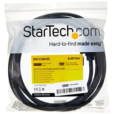 Bild av StarTech.com DVI to VGA Display Monitor Cable video