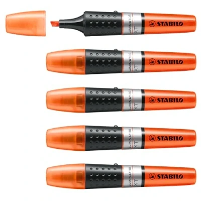 Bild av Överstrykningspenna STABILO LUMINATOR ask med 5 Orange