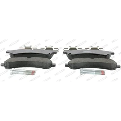 Bild av FERODO PREMIER ECO FRICTION FVR4039 Jeu de plaquettes frein préparé pour indicateur d&#039;usure avec vis d&#039;étrier accessoires