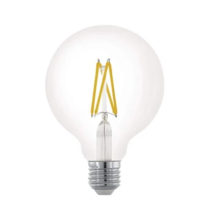 Bild av EGLO LED glödlampa G95 Globe 7.5W/827 806 lumen clear dimmable E27