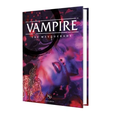 Bild av VAMPIRE MASQUERADE D&amp;D 5TH ED CORE RULEBOOK HC