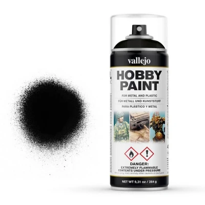 Bild av Vallejo AV28012 Spray Nero (400 ml)
