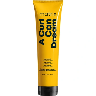 Bild av Matrix Fuktgivande hårmask för definierade lockar och vågor, med manukahonungsextrakt, Total Results A Curl Can Dream mask, 1 x 250 ml